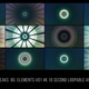 Circle Light Streaks BG Elements Green V01 - VideoHive Item for Sale