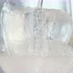Pouring Mineral Water Over Ice Cubes - VideoHive Item for Sale