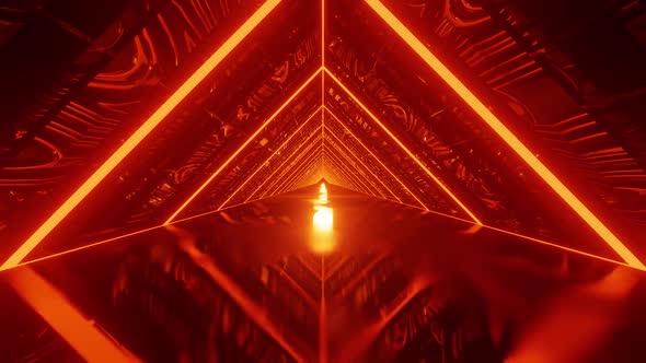 Orange Fire Rhombus Background Vj Loop HD alt
