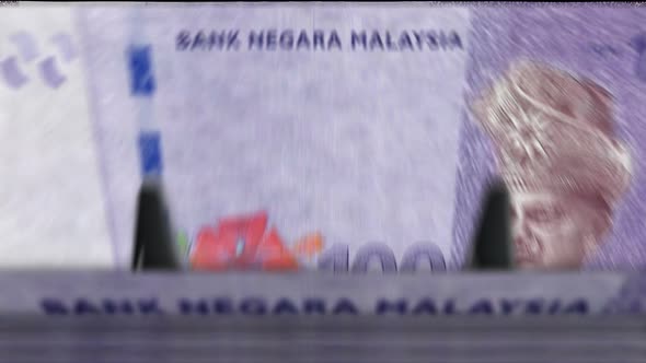 Malaysia Ringgit money counting machine down loop alt