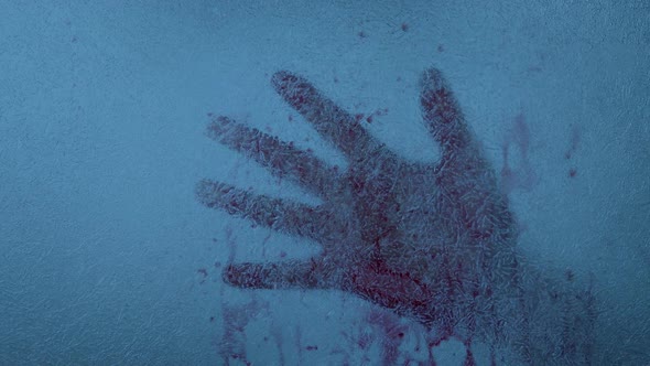 Bloody Hand Frozen In The Ice alt