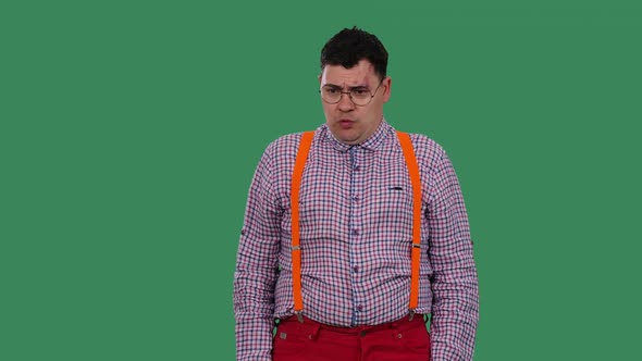 The Surprised Man Nods His Head and Says No No No alt