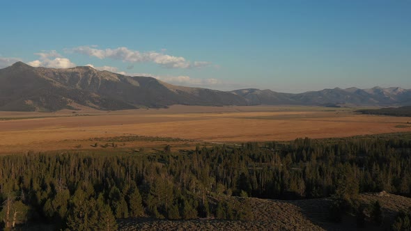 White Clouds Mountains - Sawtooth National Forest - Idaho - Summer - Aerial alt