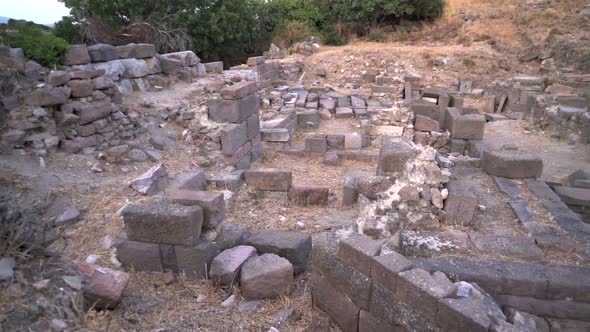 Old Historical Stone Works of Ancient Civilization City Before Christ