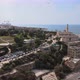 Tel Aviv and Jaffa with the Top of the Bell Tower From St Peters Church in Jaffa in the Foreground - VideoHive Item for Sale