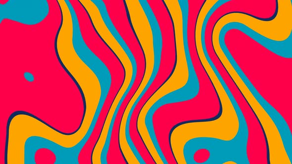 Abstract colorful trendy wavy background. alt