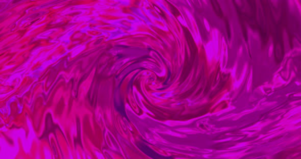 Rotation of Abstract Shiny Magenta and Red Color Funnel Metal or Caramel Animation Abstract alt