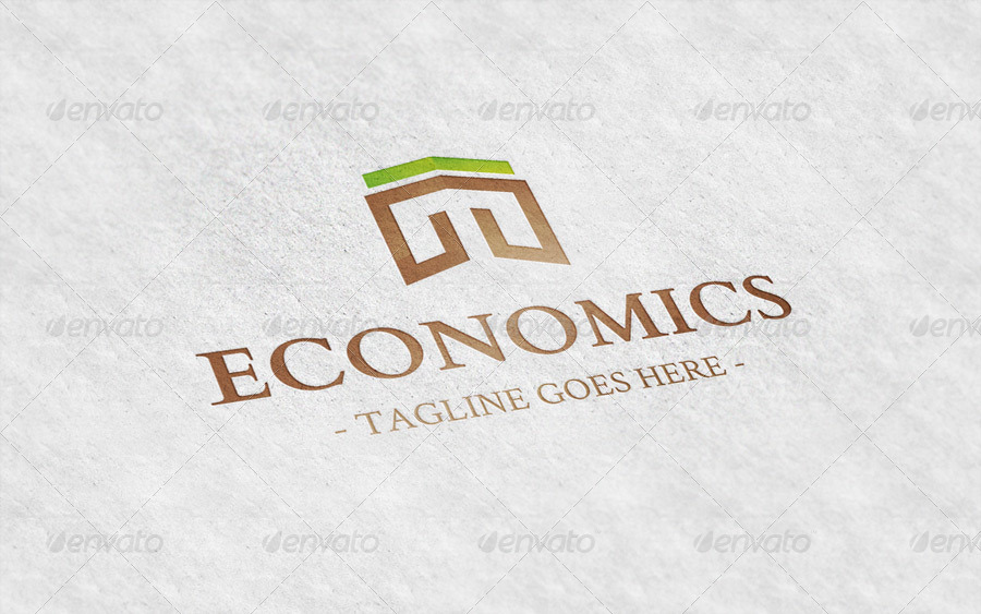 Economics Abstract Logo Template, Logo Templates | GraphicRiver