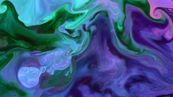Abstract Paint Spreads And Swirling Texture 223