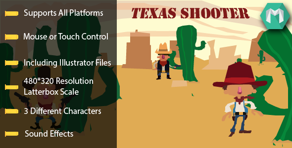 Texas Shooter - CodeCanyon 5787805