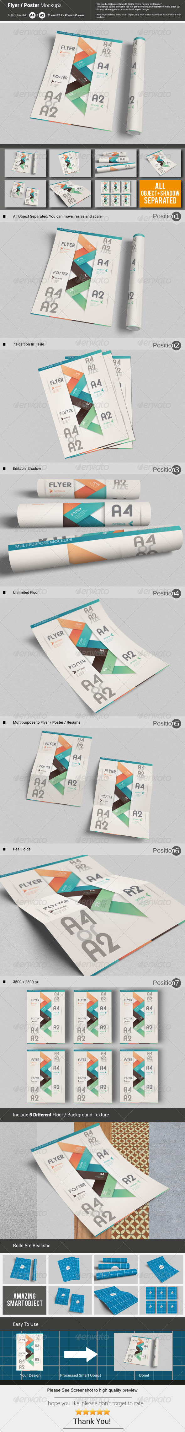 Flyer / Poster Mockups