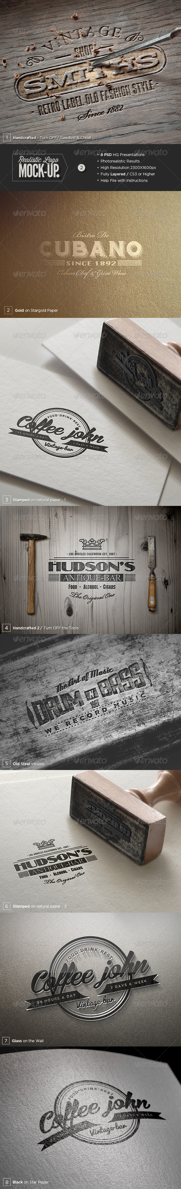 Logo Mock-Up Set - 2