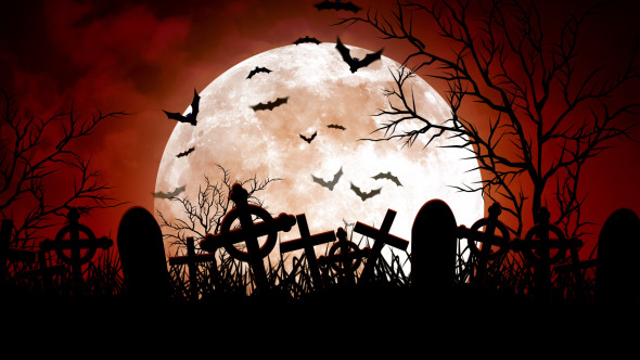 Halloween Cemetery II, Motion Graphics | VideoHive