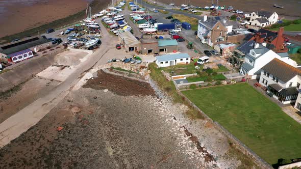 Roa Island Barrow In Furness Aerial Drone Sc03 alt