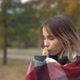 Girl in Autumn Park - VideoHive Item for Sale