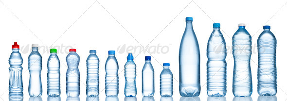 plastic bottles - Stock Photo - Images