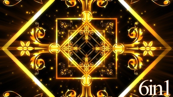 Gold Ornament Background