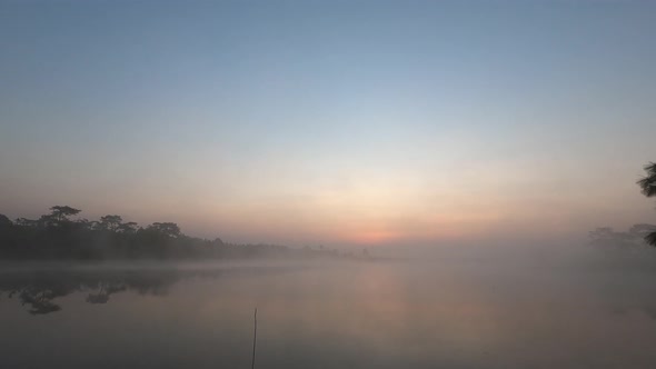 Fog Above The Water 