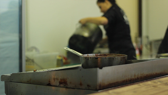 Working In Kitchen alt