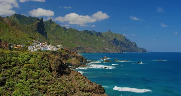Playa Del Roque De Las Bodegas North of Tenerife Spain alt