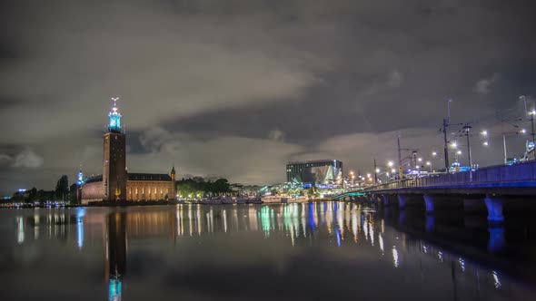 Stockholm City Hall and Bridge