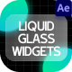 Liquid Glass Widgets After Effect - VideoHive Item for Sale