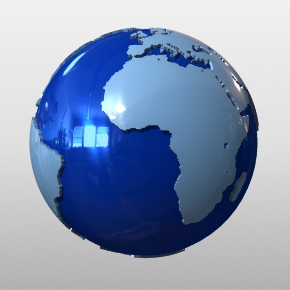 News Earth Globe - 3Docean 5816716