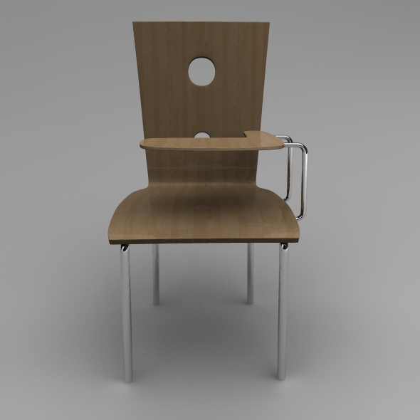 Classroom Chair - 3Docean 5635352