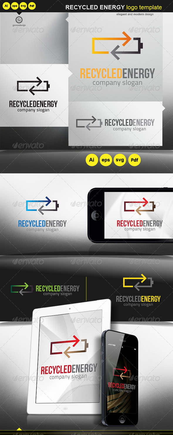 Recycled Energy - Logo Templates