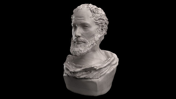 Aristotel Bust Statue - 3Docean 5817484
