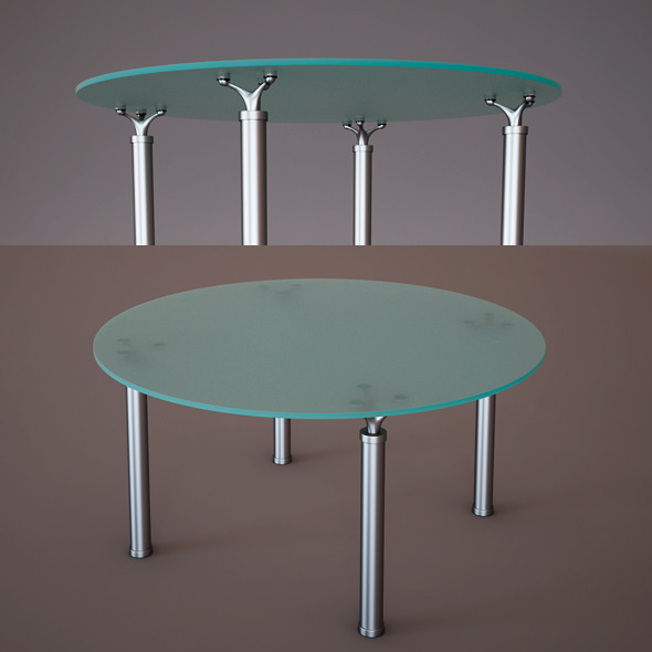 Glass Table - 3Docean 5820482