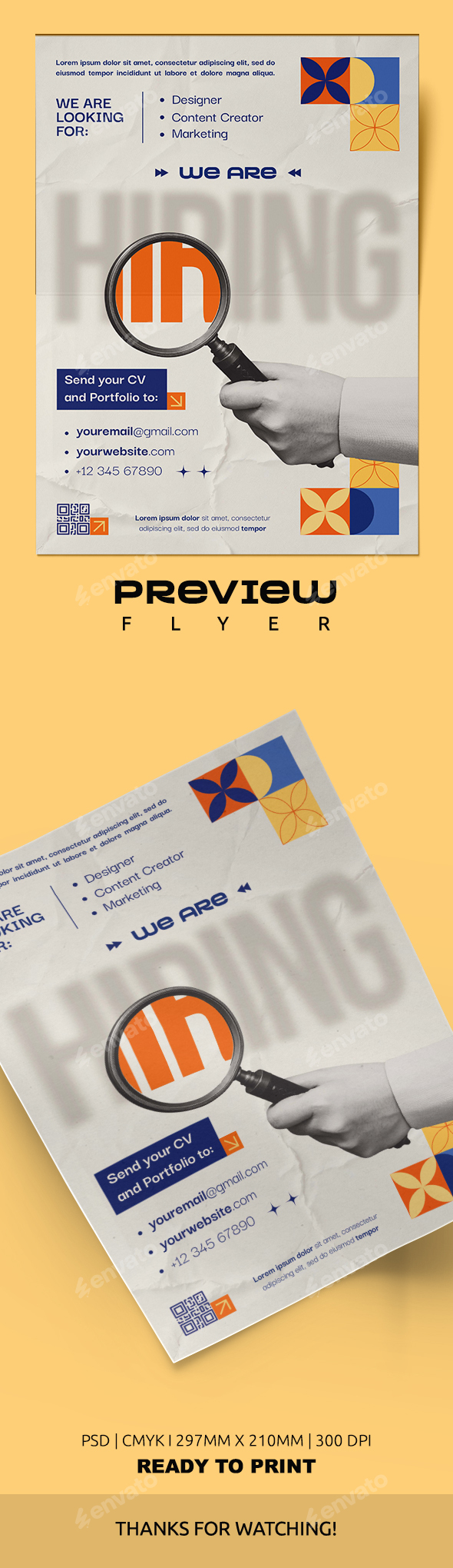 Hiring Flyer | Recruitment Flyer