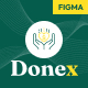 Donex - Charity & Nonprofit Figma Template.
