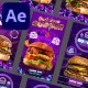 Burger Food Instagram Reels - VideoHive Item for Sale
