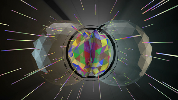 3D Colored Glass Spheres alt