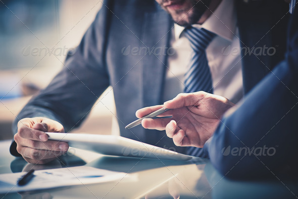Explaining idea - Stock Photo - Images