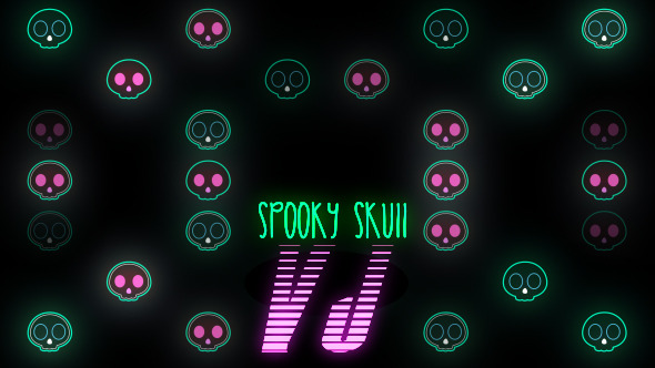 Spooky Skull VJ