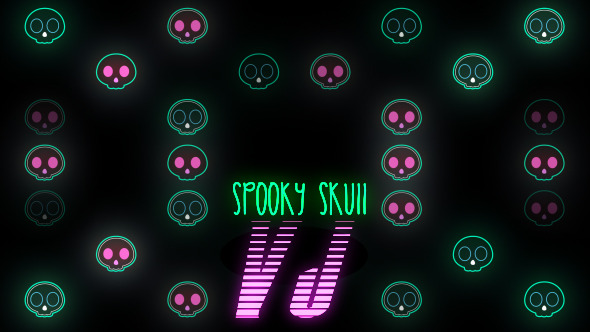 Spooky Skull VJ alt