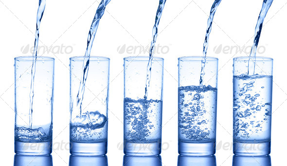 water glass - Stock Photo - Images