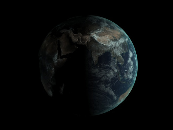 Realistic Earth Globe - 3Docean 5840792