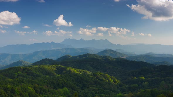 Beautiful landscape at Doi Kham Fah Viewpoint. alt
