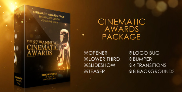 Cinematic Awards Package