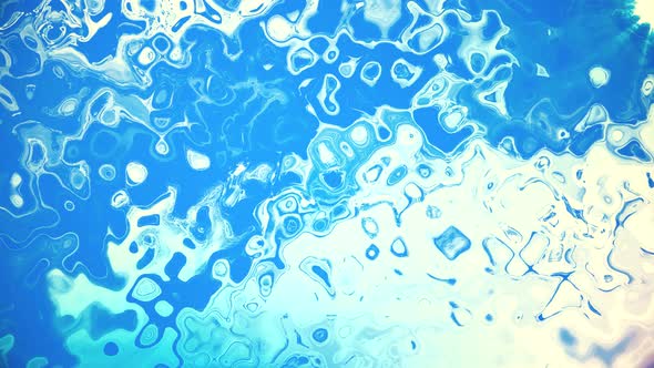 4K Abstract liquid futuristic background(loopable)