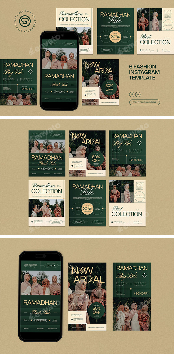 Fashion Ramadhan Sale Instagram Template