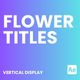 Flower Titles - VideoHive Item for Sale