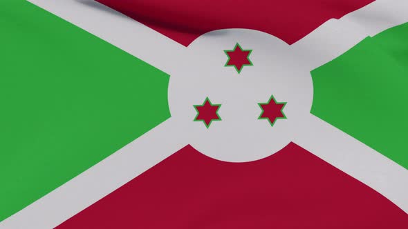 Flag Burundi Patriotism National Freedom Seamless Loop alt