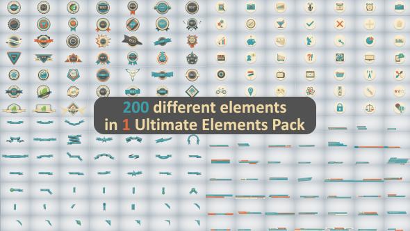 Ultimate Elements Pack - VideoHive 5754714