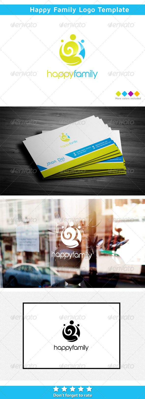 Healthy Family - Humans Logo Templates