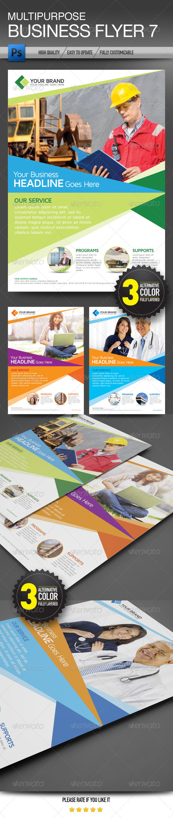 Multipurpose Business Flyer 7 - Corporate Flyers