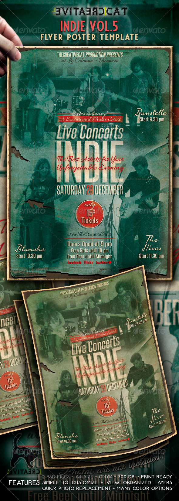 Indie Flyer/Poster Vol. 5 - Events Flyers